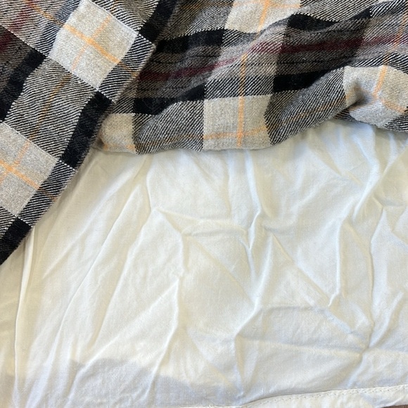 Zara Plaid Kids Dress - Black, White, Yellow - Picture 5 of 8